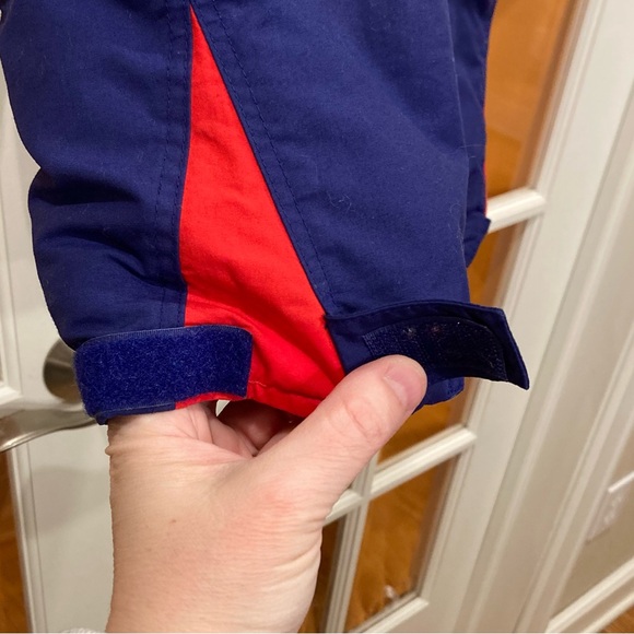 Patagonia Toddler Snowsuit - blue & red, GUC - Picture 6 of 15